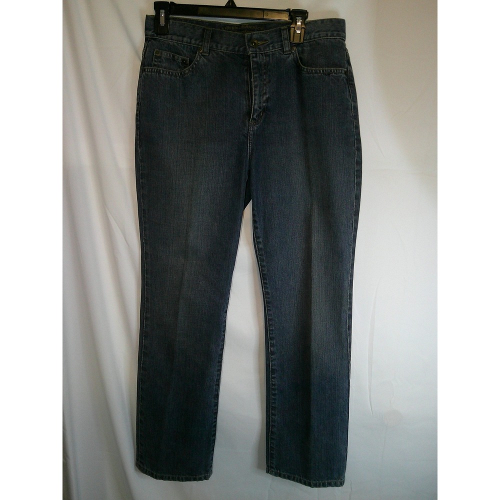 Lauren Jeans Co Premium Denim Jeans‎ Dark Wash Classic Fit Women's 10P